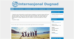 Desktop Screenshot of internasjonaldugnad.org